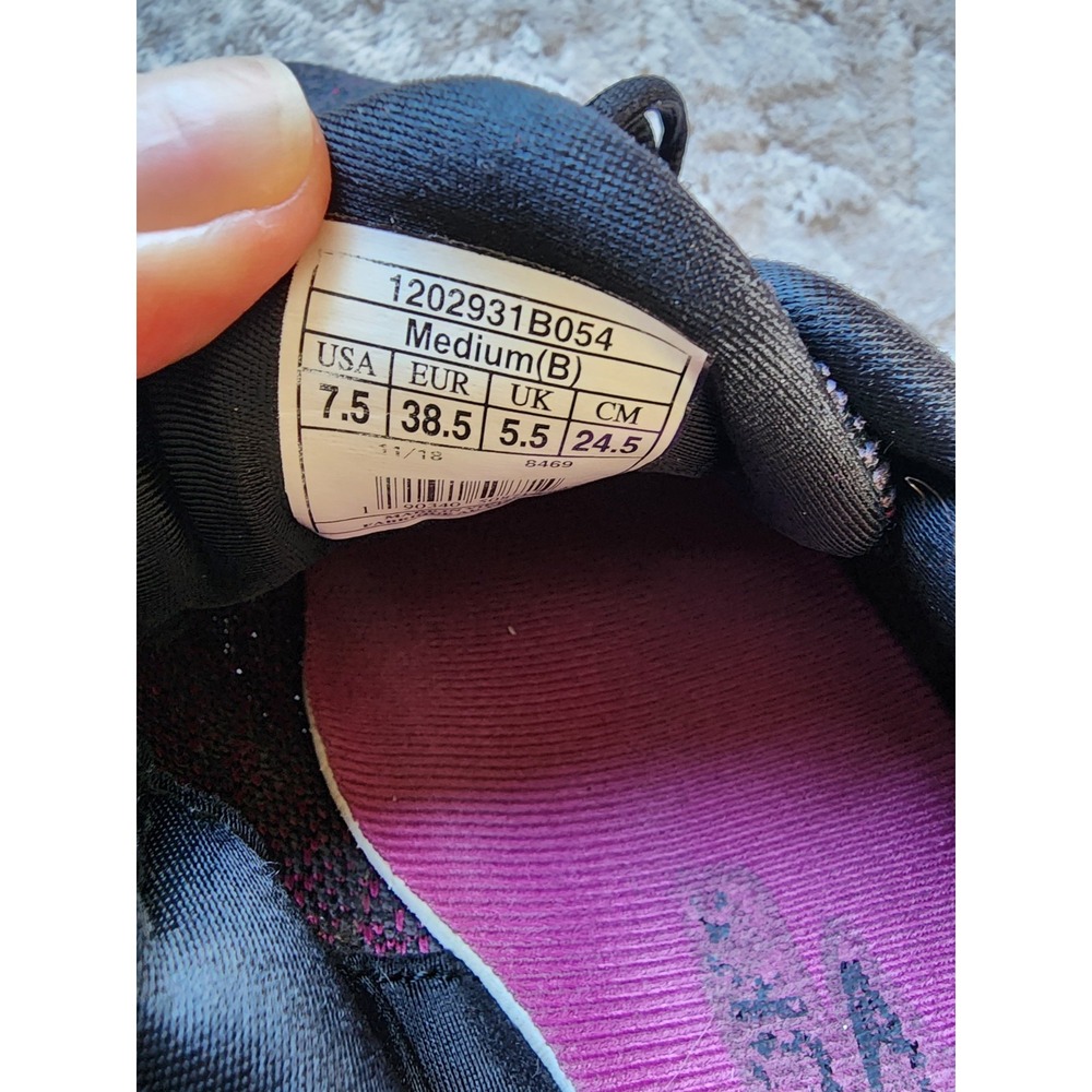 Brooks Anthem 2 Black Pink Womens Running Shoes 7.5 1202931B054 - Picture 4 of 9